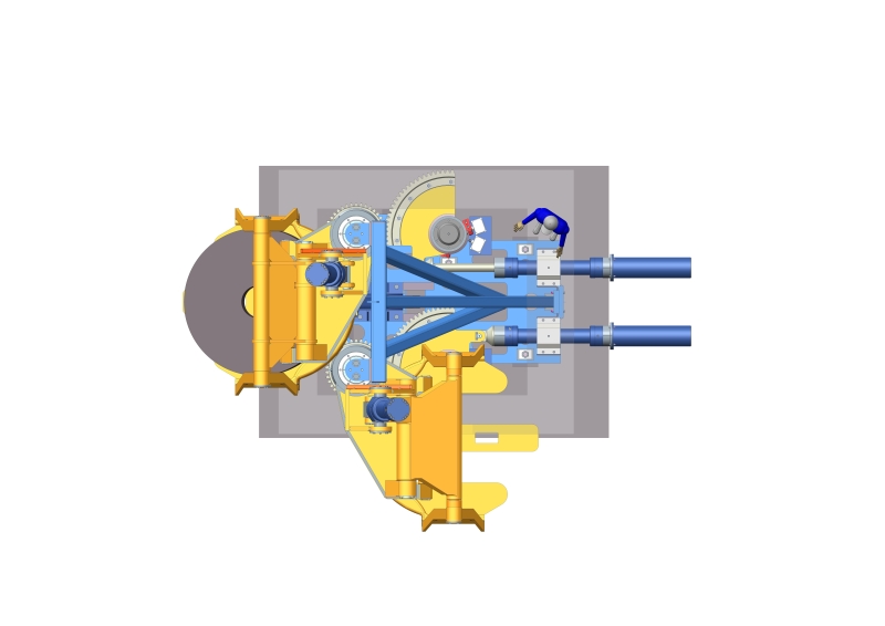 Coilumsetzer Draufsicht